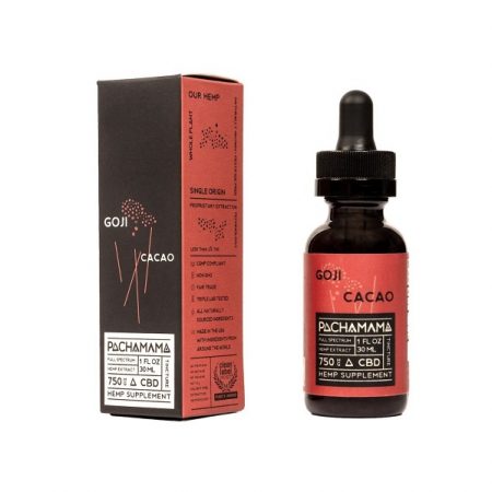 Pachamama Focus Goji Cacao CBD Tincture 30mL