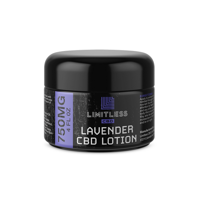 Limitless CBD Revive Lotion Lavender 750mg