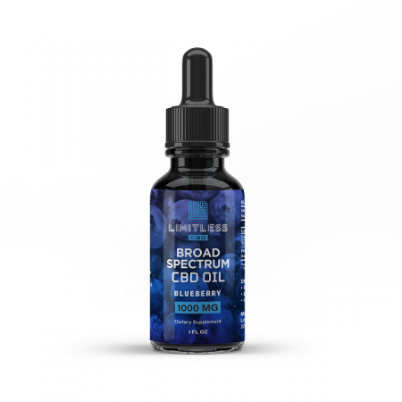 Limitless Broad Spectrum Burberry CBD oil 1000mg