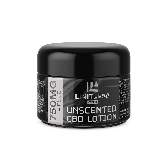 Limitless CBD Revive Lotion Unscented 750mg