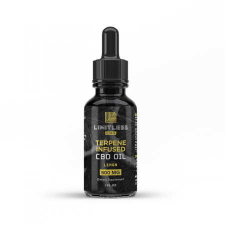 Limitless terpene infused CBD Lemon oil 500mg