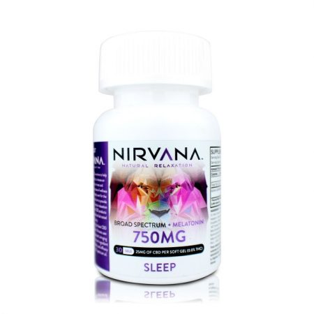 Nirvana CBD Capsules Melatonin