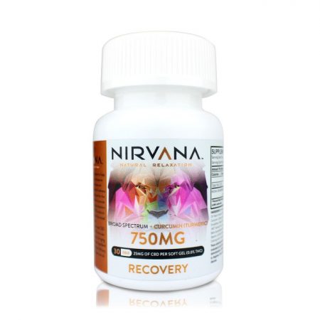 Nirvana CBD Capsules Curcumin