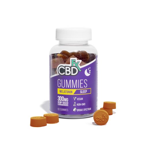 CBDfx Broad Spectrum CBD Gummies Sleep with Melatonin 300mg