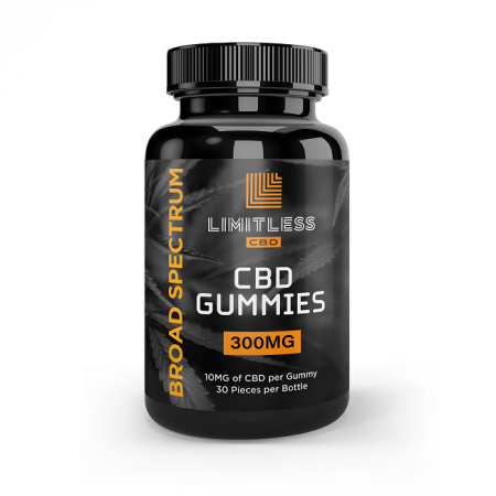 Limitless CBD Infused Gummies 300mg