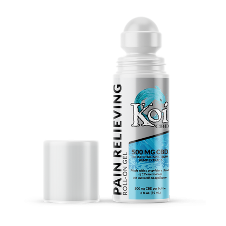 Koi CBD Pain Relieving Roll-On Gel 500mg