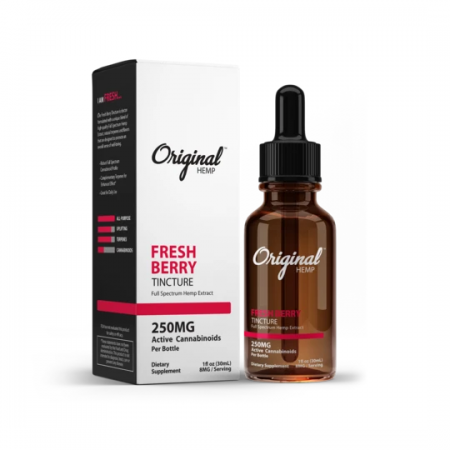 Original Hemp Fresh Berry Full Spectrum CBD Tincture 30mL