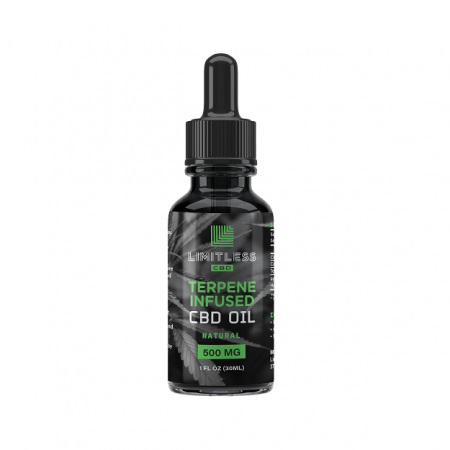 Limitless Terpene Infused Natural CBD Oil 500mg