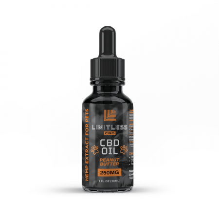 Limitless Peanut Butter CBD Oil 250mg