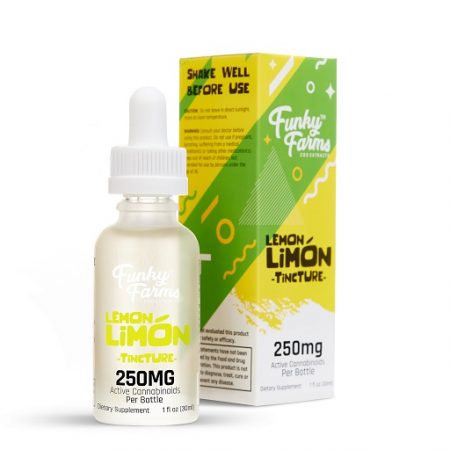 Funky Farms CBD Lemon Limon Tincture 250mg