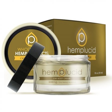 Hemplucid Full Spectrum CBD Body Cream 500mg