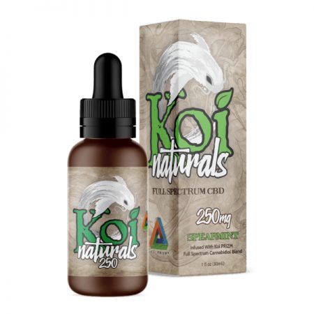 Koi Naturals Spearmint Full Spectrum Hemp Extract CBD Oil Tincture 250mg