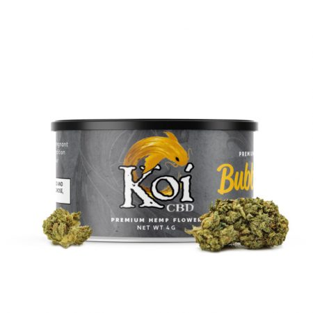 Koi CBD Hemp Flower Bubba Kush Tin