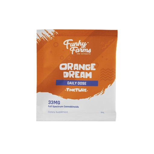 Funky Farms CBD Daily Dose Orange Dream Tincture 33MG 1mL