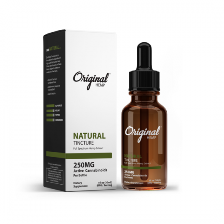 Original Hemp Natural Full Spectrum CBD Tincture 30mL