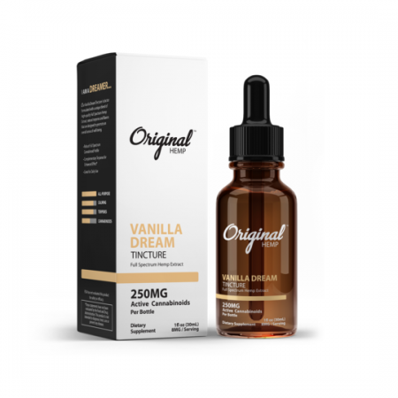 Original Hemp Vanilla Dream Full Spectrum CBD Tincture 30mL