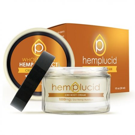 Hemplucid Full Spectrum CBDA Body Cream 1000mg