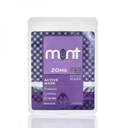 Mint wellness CBD Active Face mask