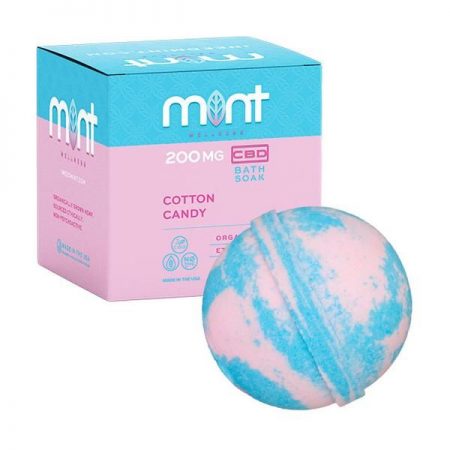 Mint wellness CBD Bath Soak Cotton Candy 200mg