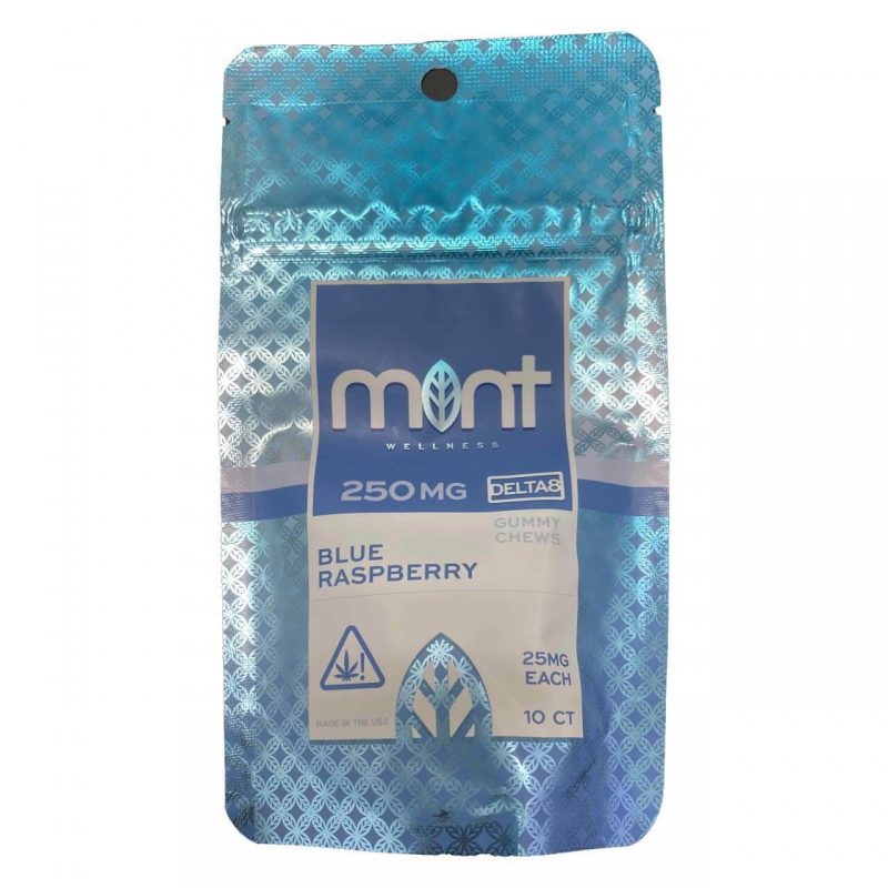 Mint wellness blue raspberry 250mg