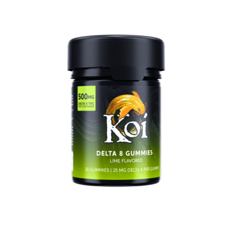 Koi Delta 8 Lime Gummies 500mg