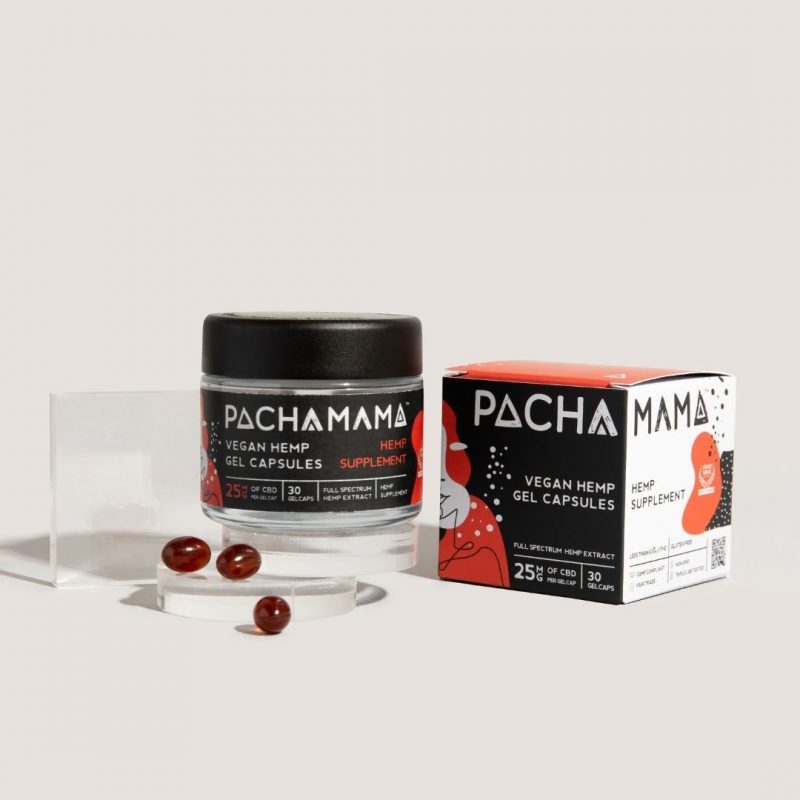 Pachamama CBD Vegan Gel Capsules