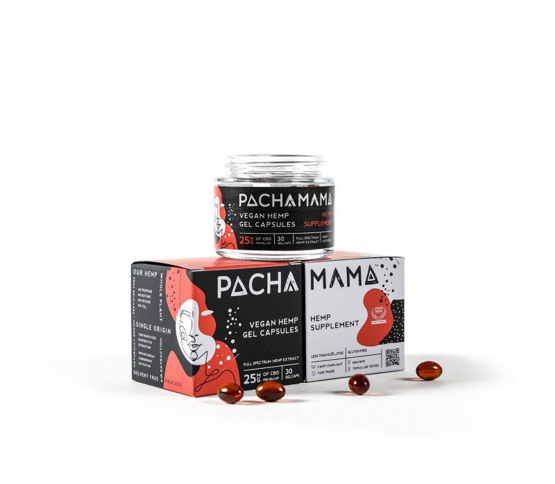 Pachamama CBD Vegan Gel Capsules