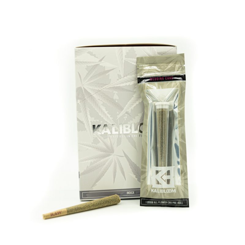 Kalibloom 1 Gram CBD Pre-Roll Wedding Cake